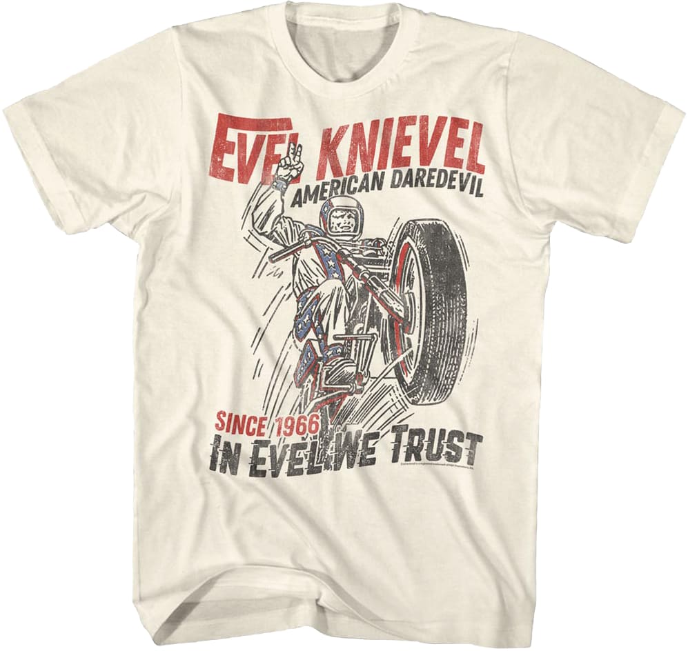 American Daredevil Evel Knievel T-Shirt