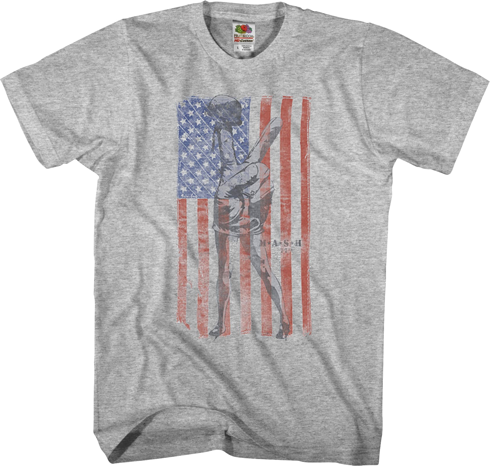 American Flag MASH T-Shirt