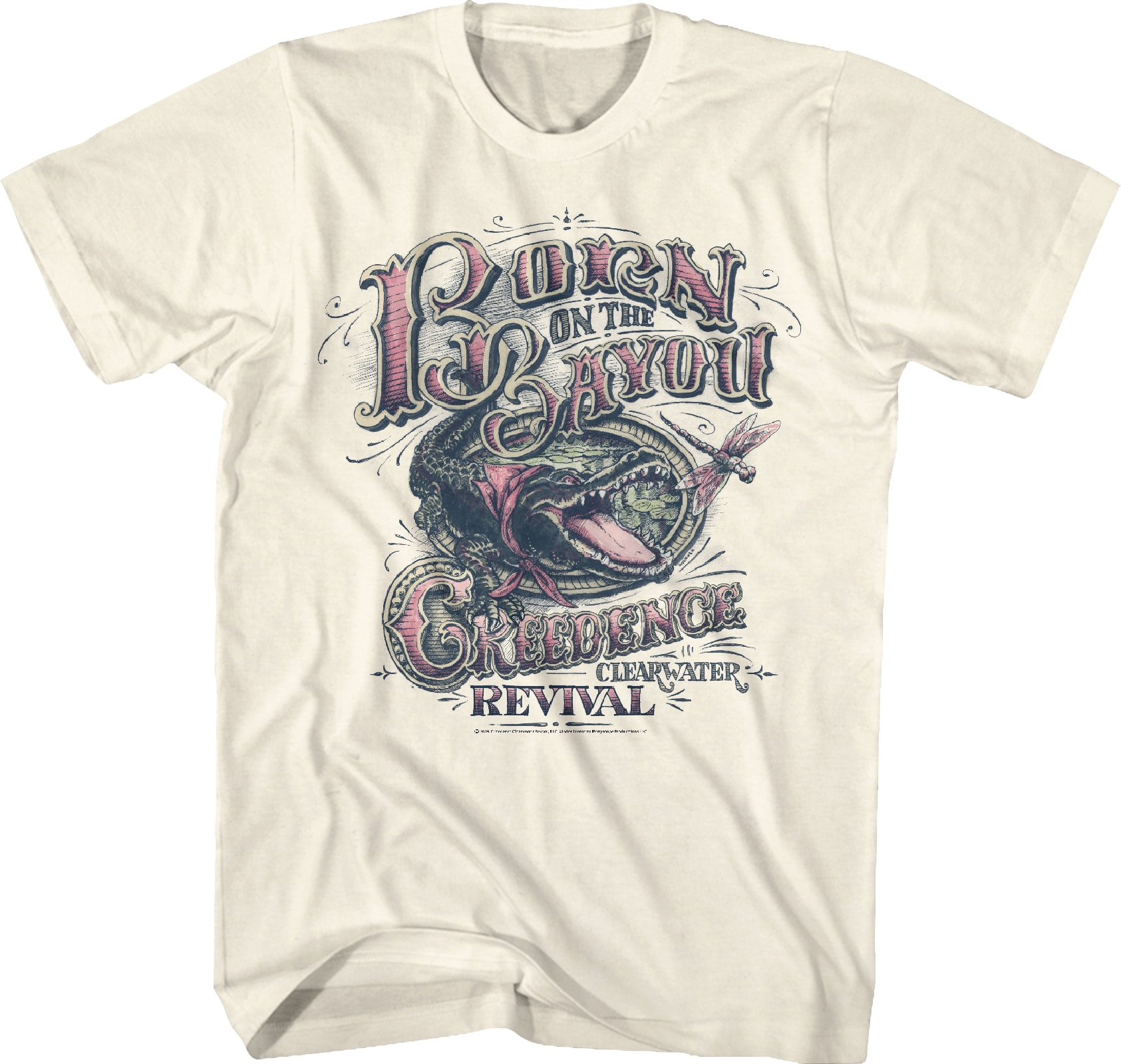 Born On The Bayou Creedence Clearwater Revival T-Shirt