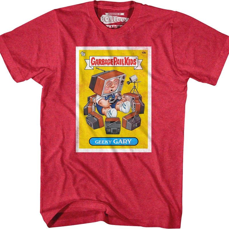 Geeky Gary Garbage Pail Kids T-Shirt Geeky Gary Garbage Pail Kids T-Shirt
