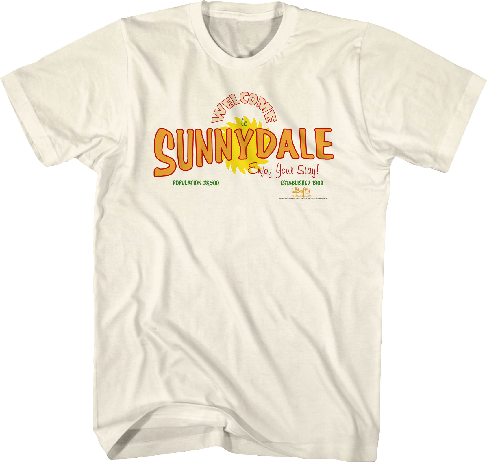 Welcome To Sunnydale Buffy The Vampire Slayer T-Shirt