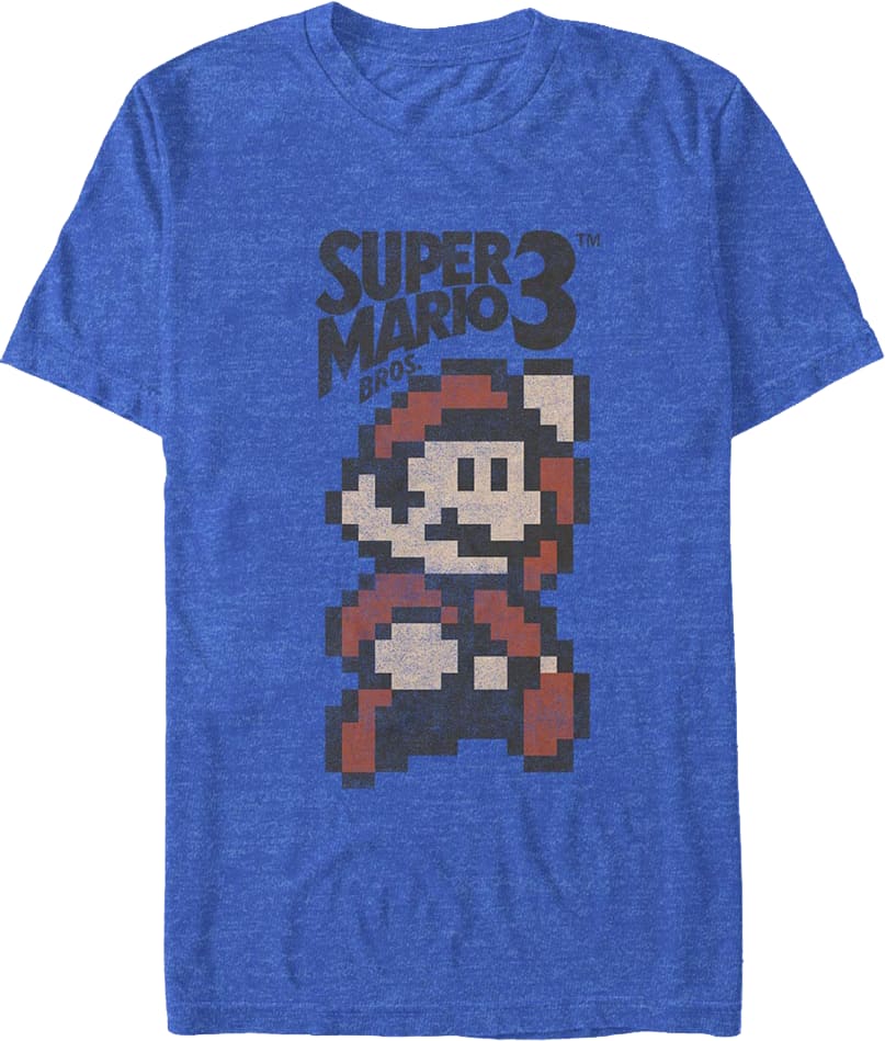 8-Bit Jump Super Mario Bros. 3 T-Shirt 8-Bit Jump Super Mario Bros. 3 T-Shirt