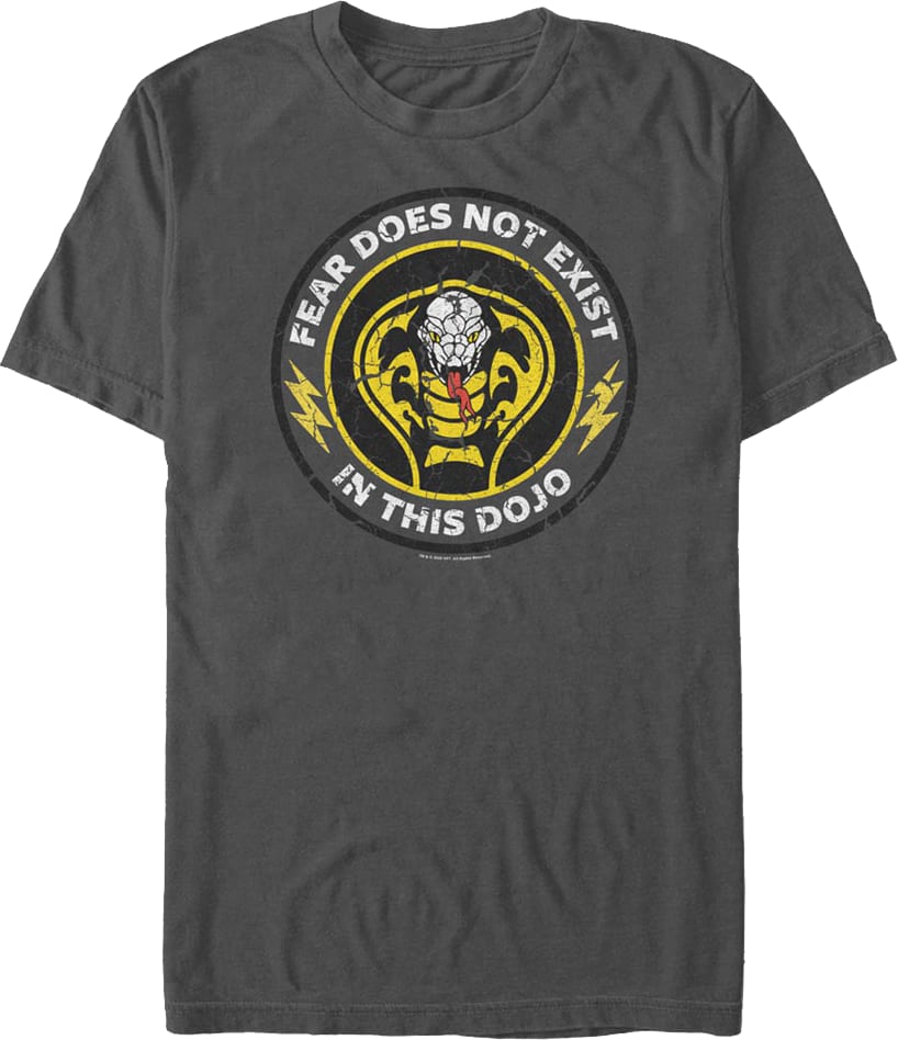 Fear Does Not Exist In This Dojo Cobra Kai T-Shirt Fear Does Not Exist In This Dojo Cobra Kai T-Shirt