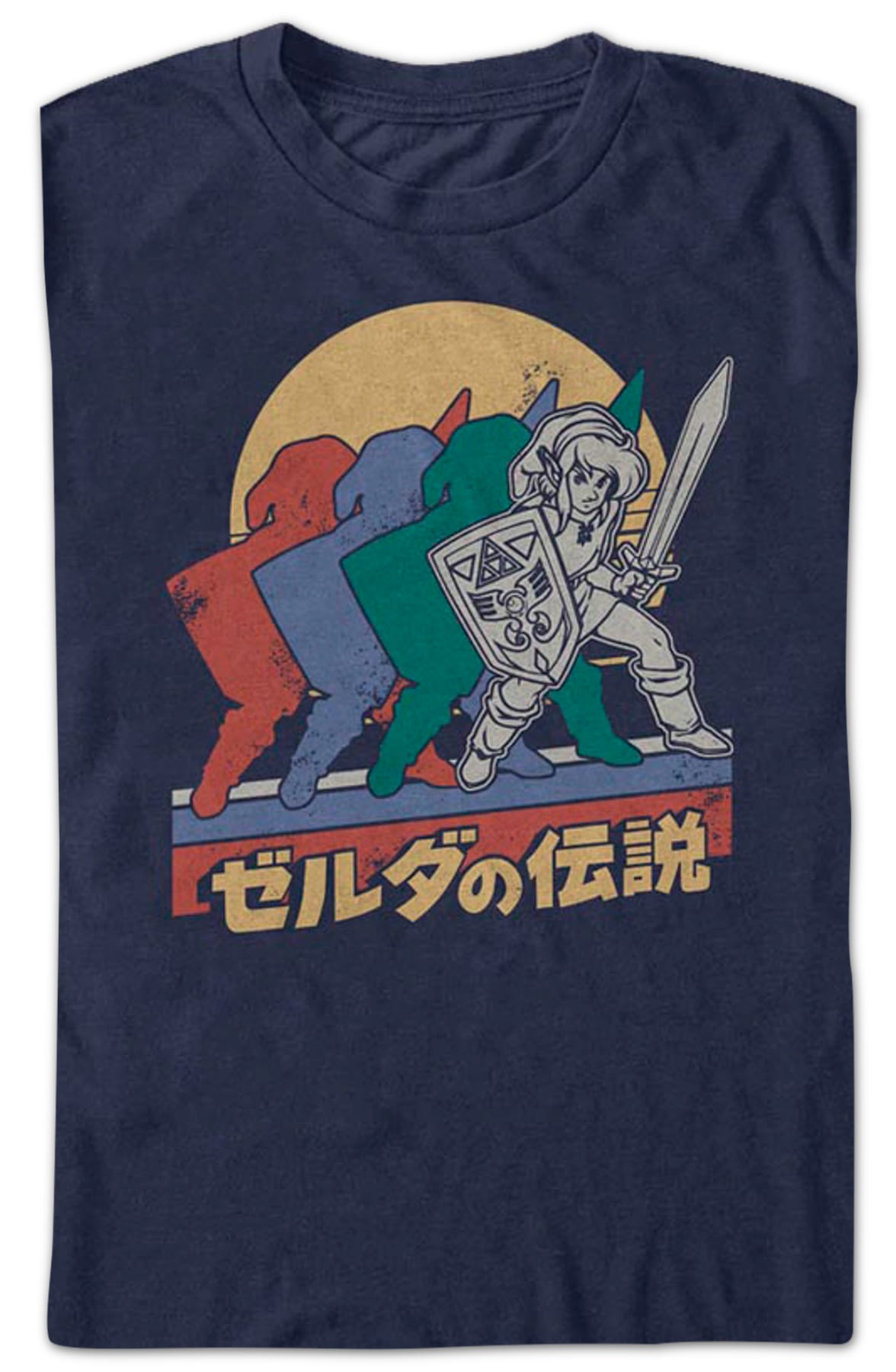 Japanese Text Legend Of Zelda T-Shirt Japanese Text Legend Of Zelda T-Shirt