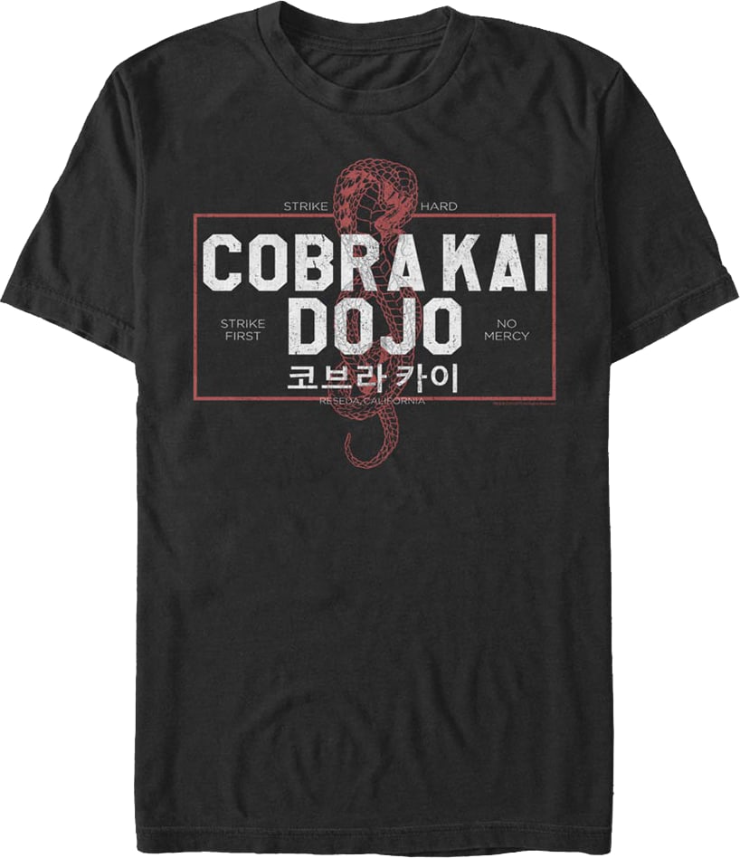 Kanji Text Cobra Kai T-Shirt