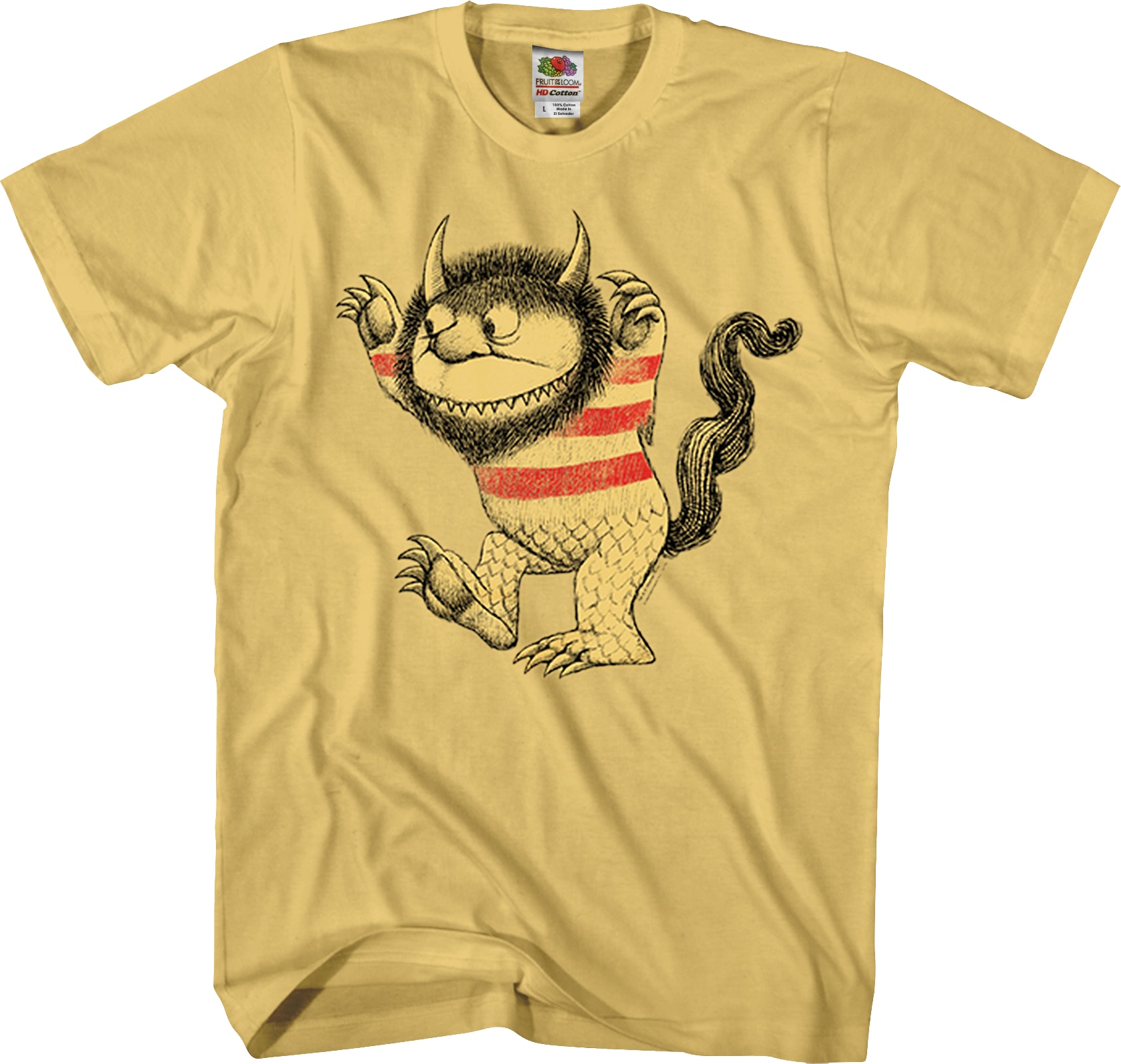 Moishe Sketch Where The Wild Things Are T-Shirt