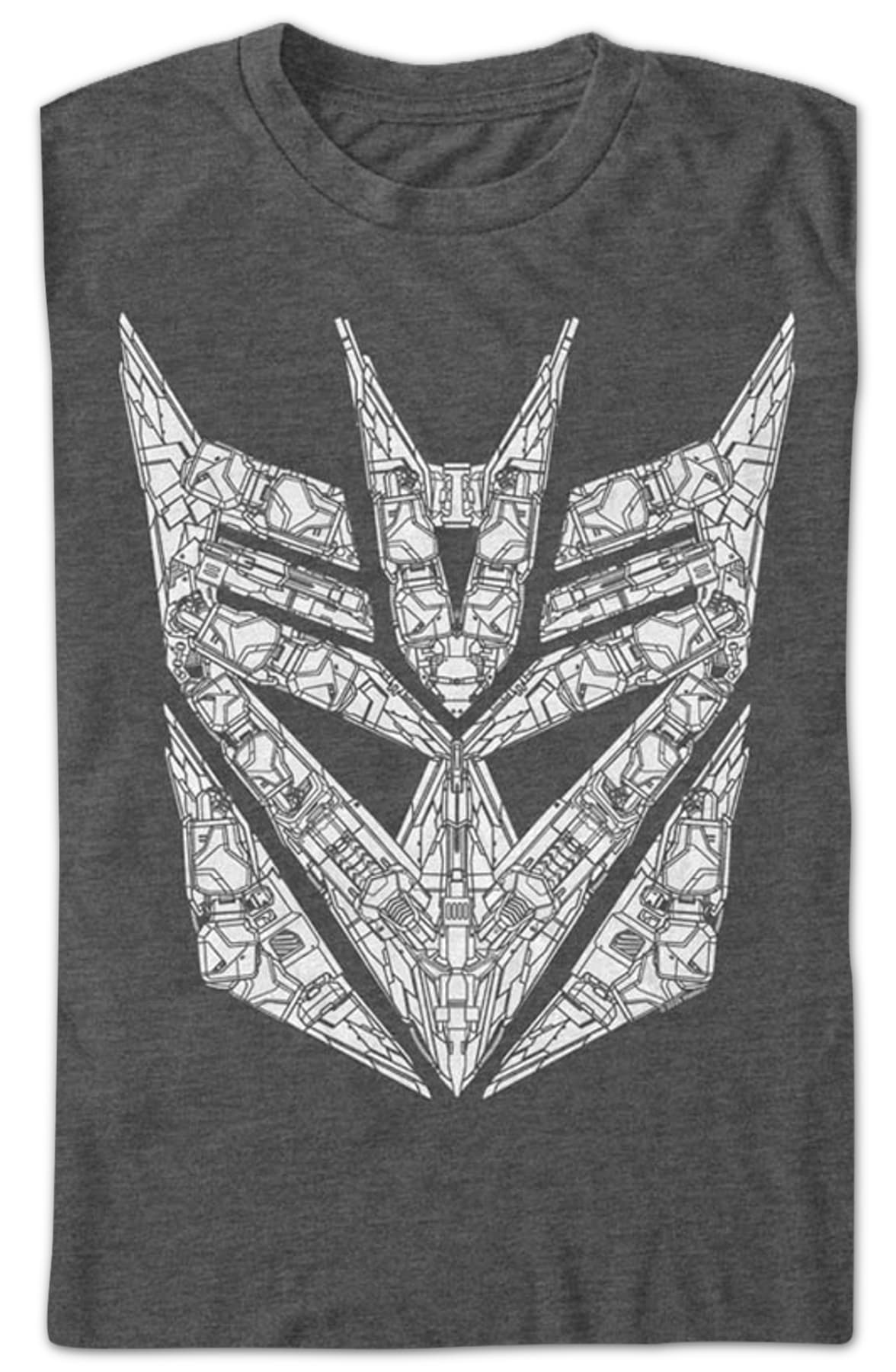 Mechanical Decepticons Logo Transformers T-Shirt