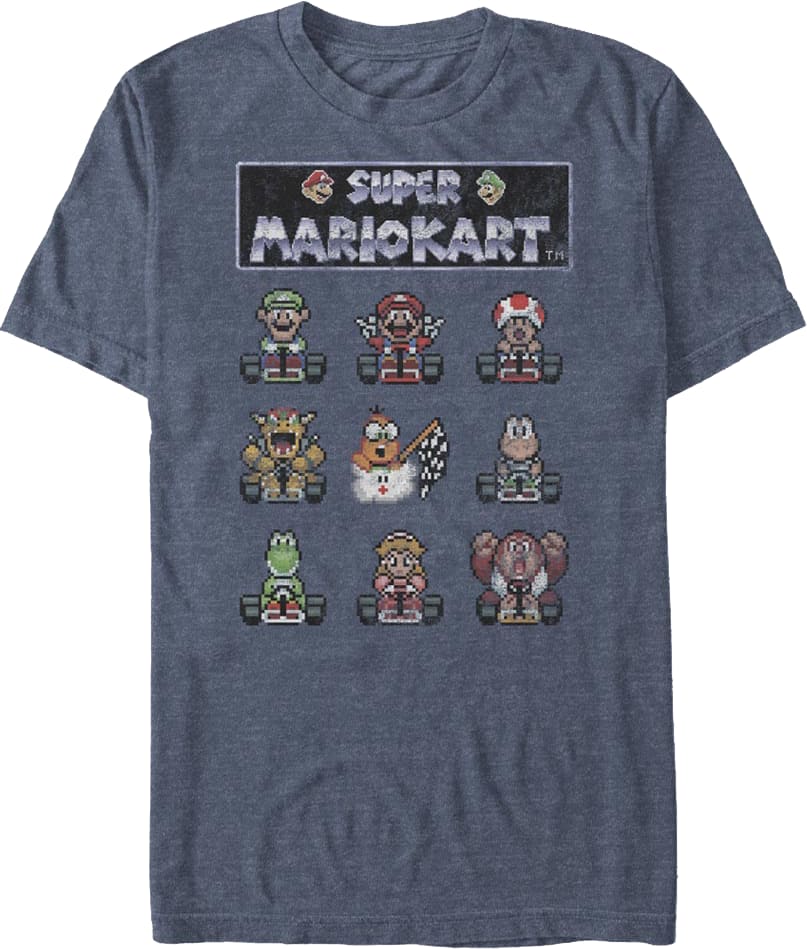 Super Mario Kart Nintendo T-Shirt