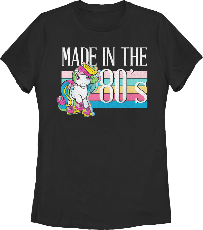 Womens Made In The 80's My Little Pony Shirt