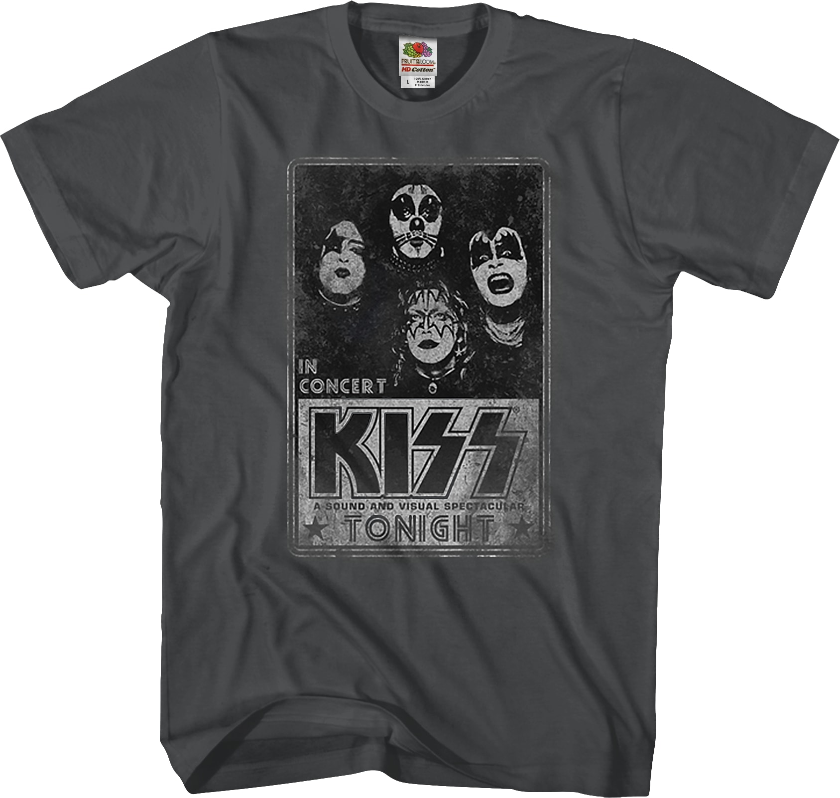 Trevco Concert Poster KISS T-Shirt
