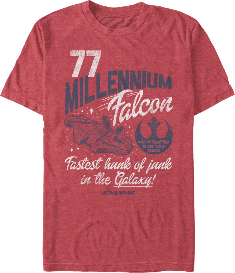 Fastest Hunk Of Junk In The Galaxy Star Wars T-Shirt Fastest Hunk Of Junk In The Galaxy Star Wars T-Shirt