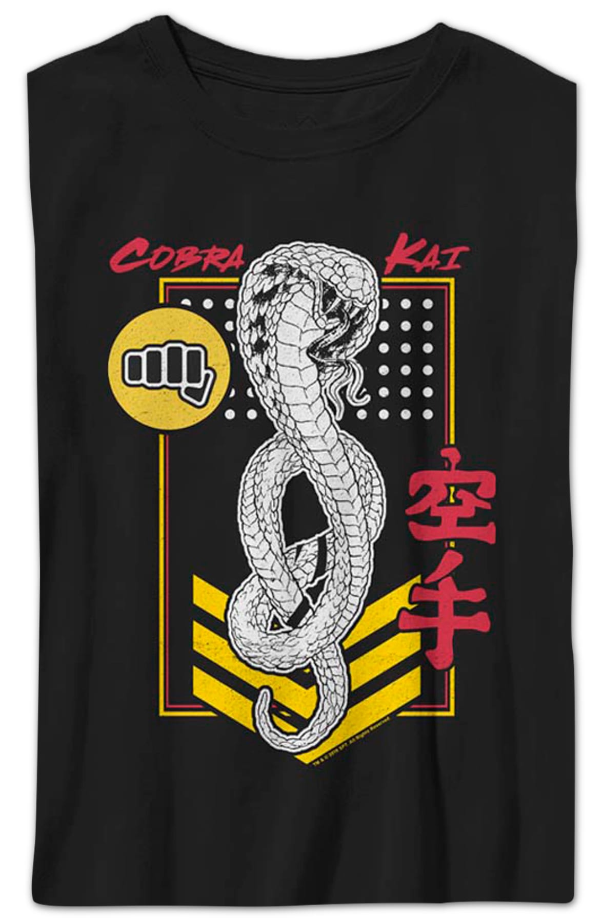 Boys Youth Patch Cobra Kai Shirt Boys Youth Patch Cobra Kai Shirt