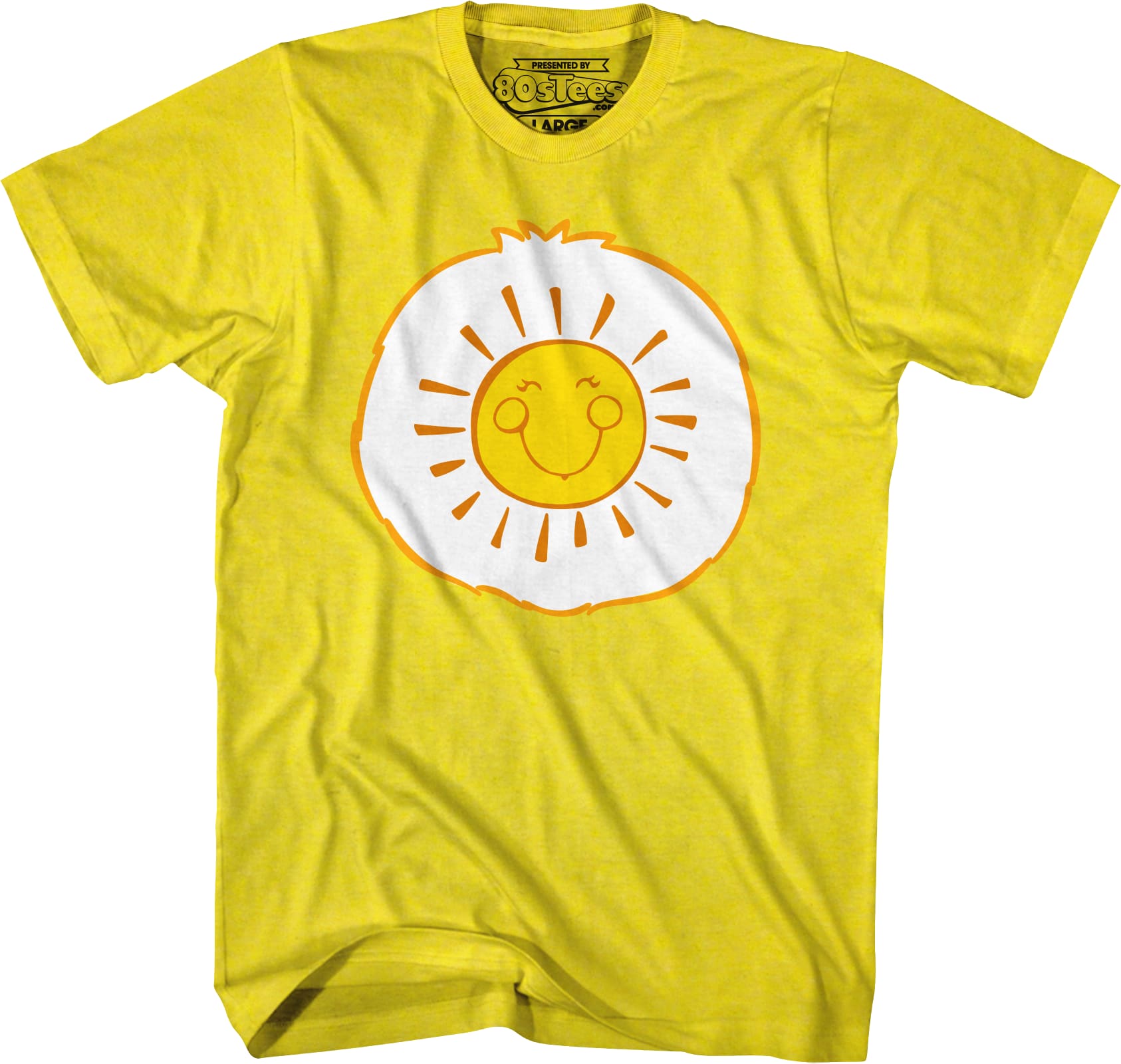 Funshine Bear Belly Badge Care Bears T-Shirt Funshine Bear Belly Badge Care Bears T-Shirt