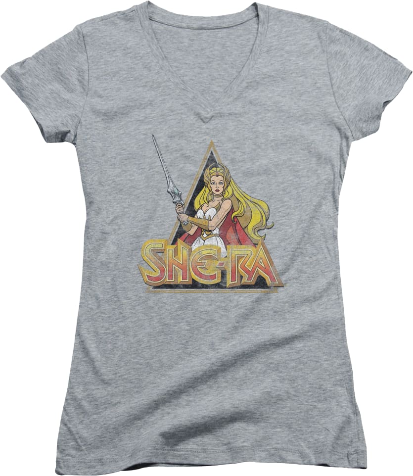 Ladies She-Ra V-Neck Shirt