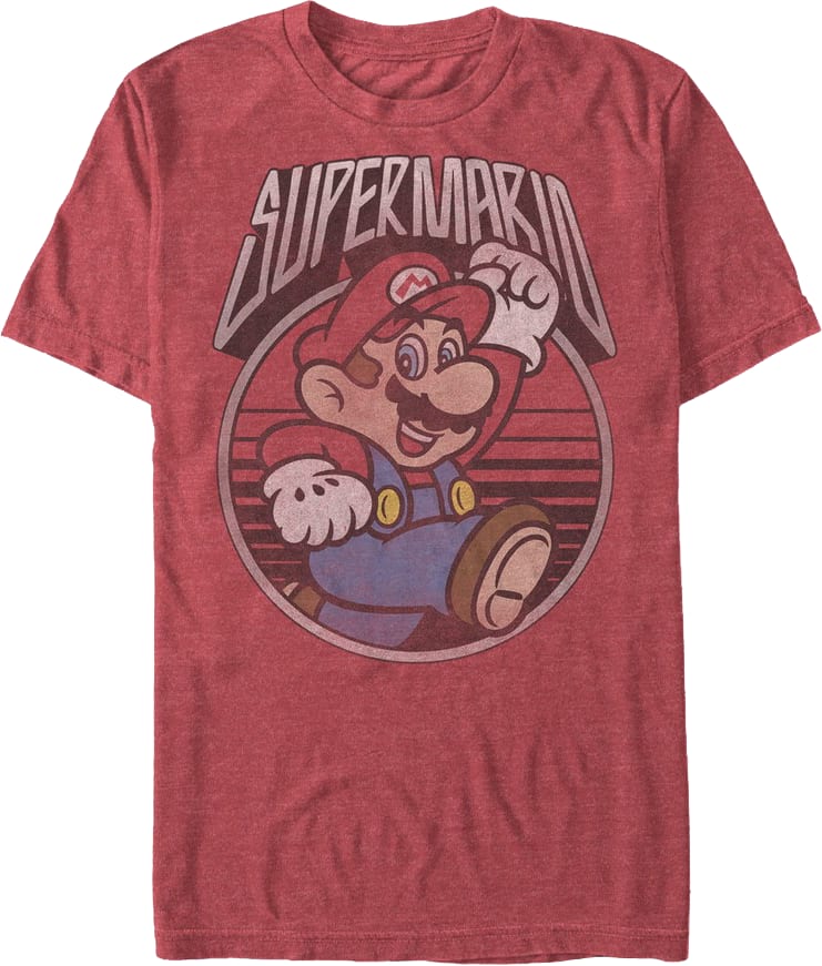 Vintage Jump Super Mario Bros. T-Shirt