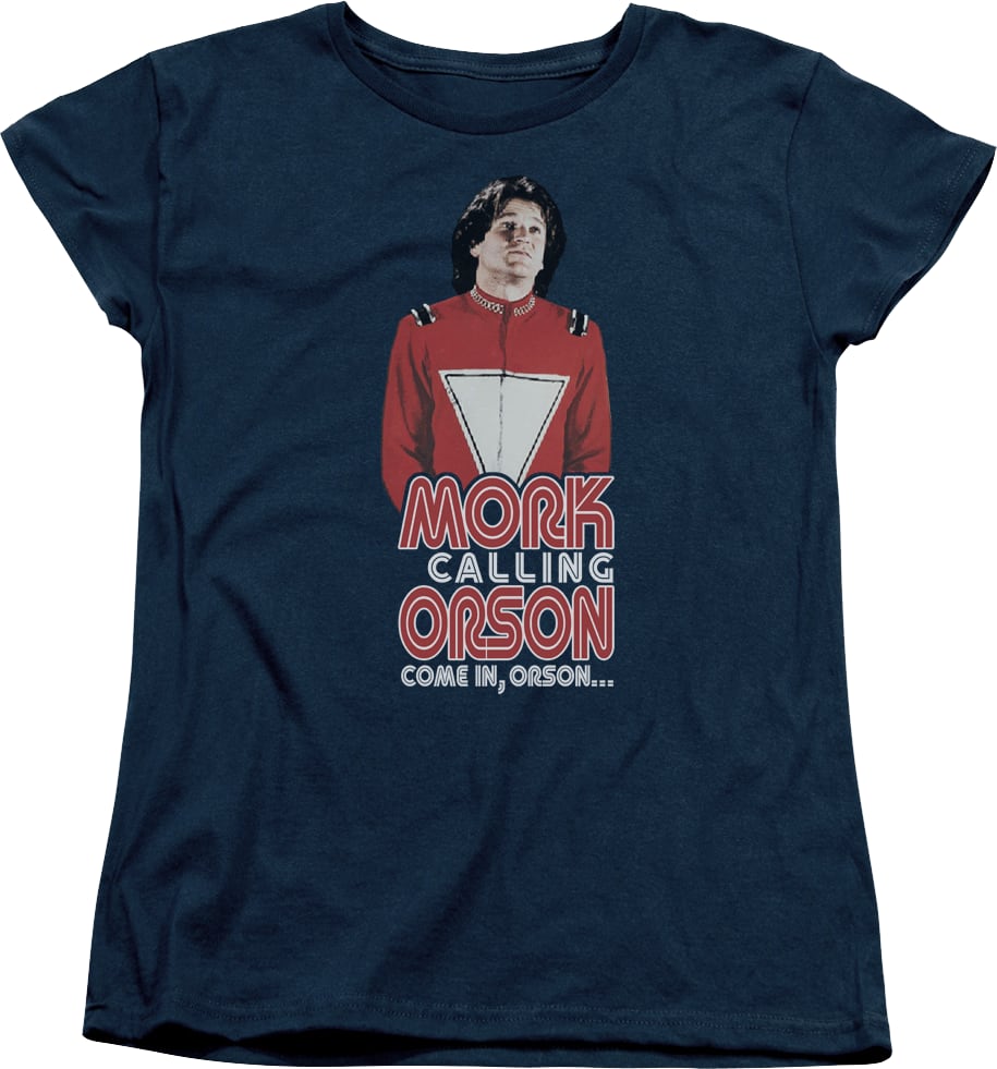 Womens Come In Orson Mork And Mindy Shirt Womens Come In Orson Mork And Mindy Shirt