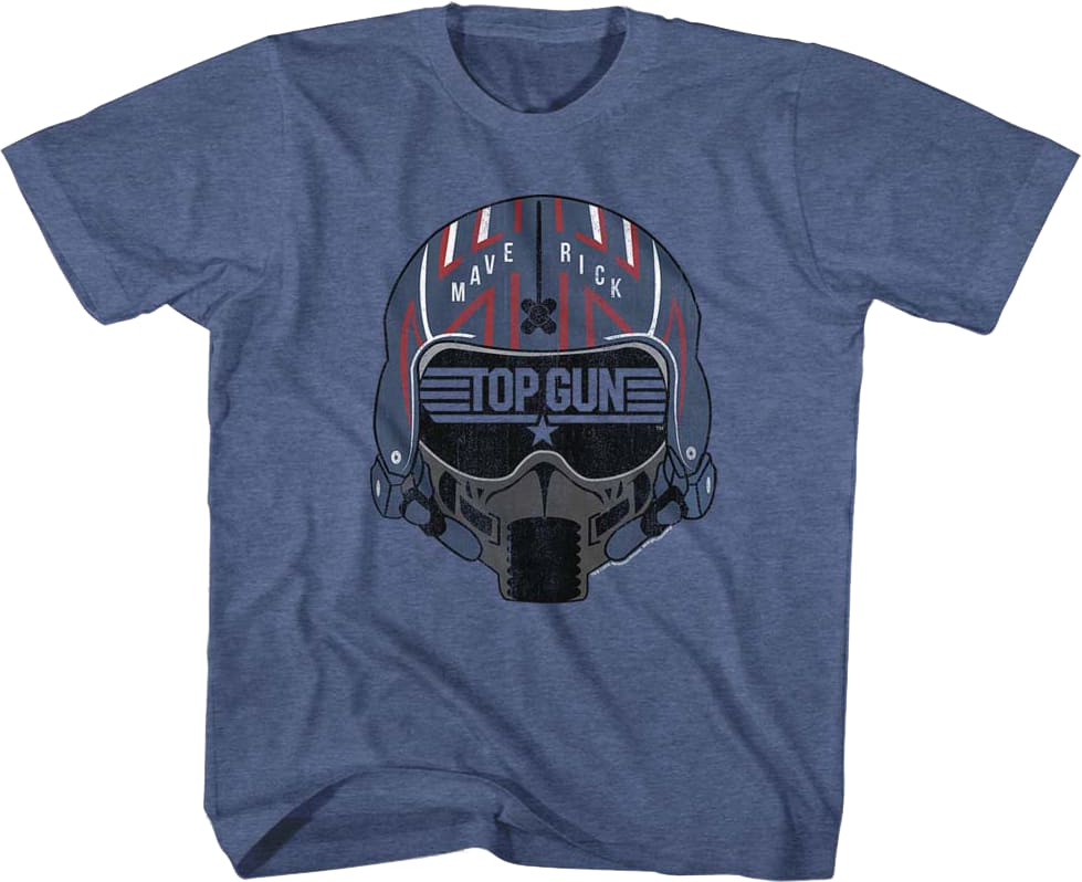 Youth Maverick Helmet Top Gun Shirt