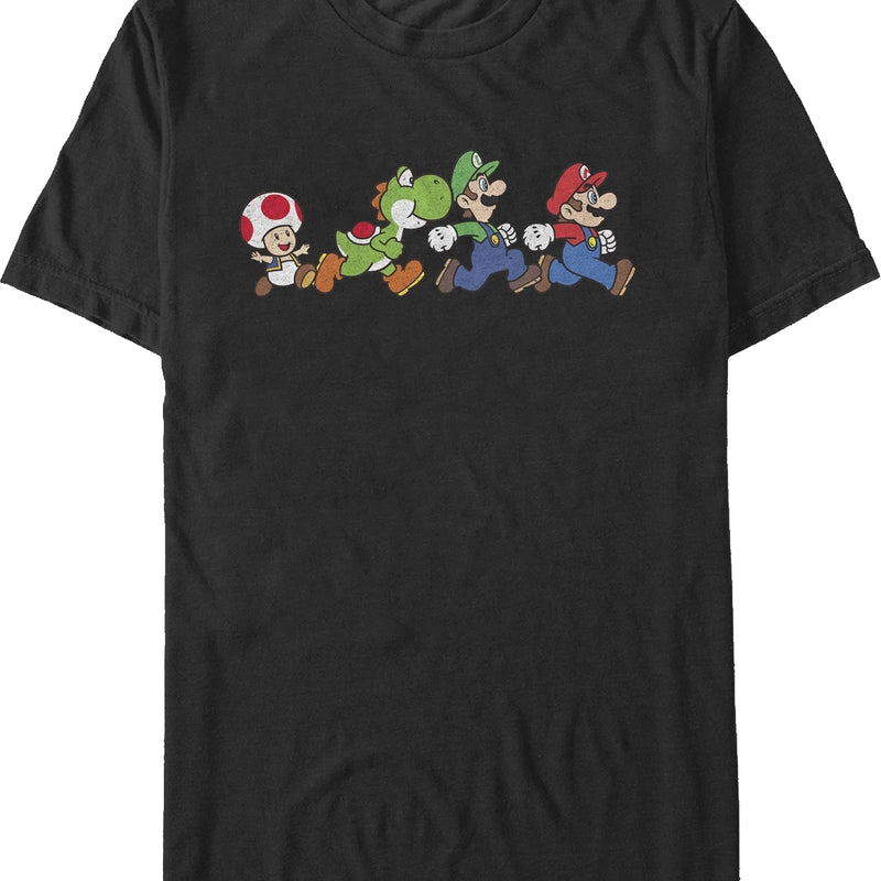 Abbey Road Super Mario Bros. T-Shirt Abbey Road Super Mario Bros. T-Shirt