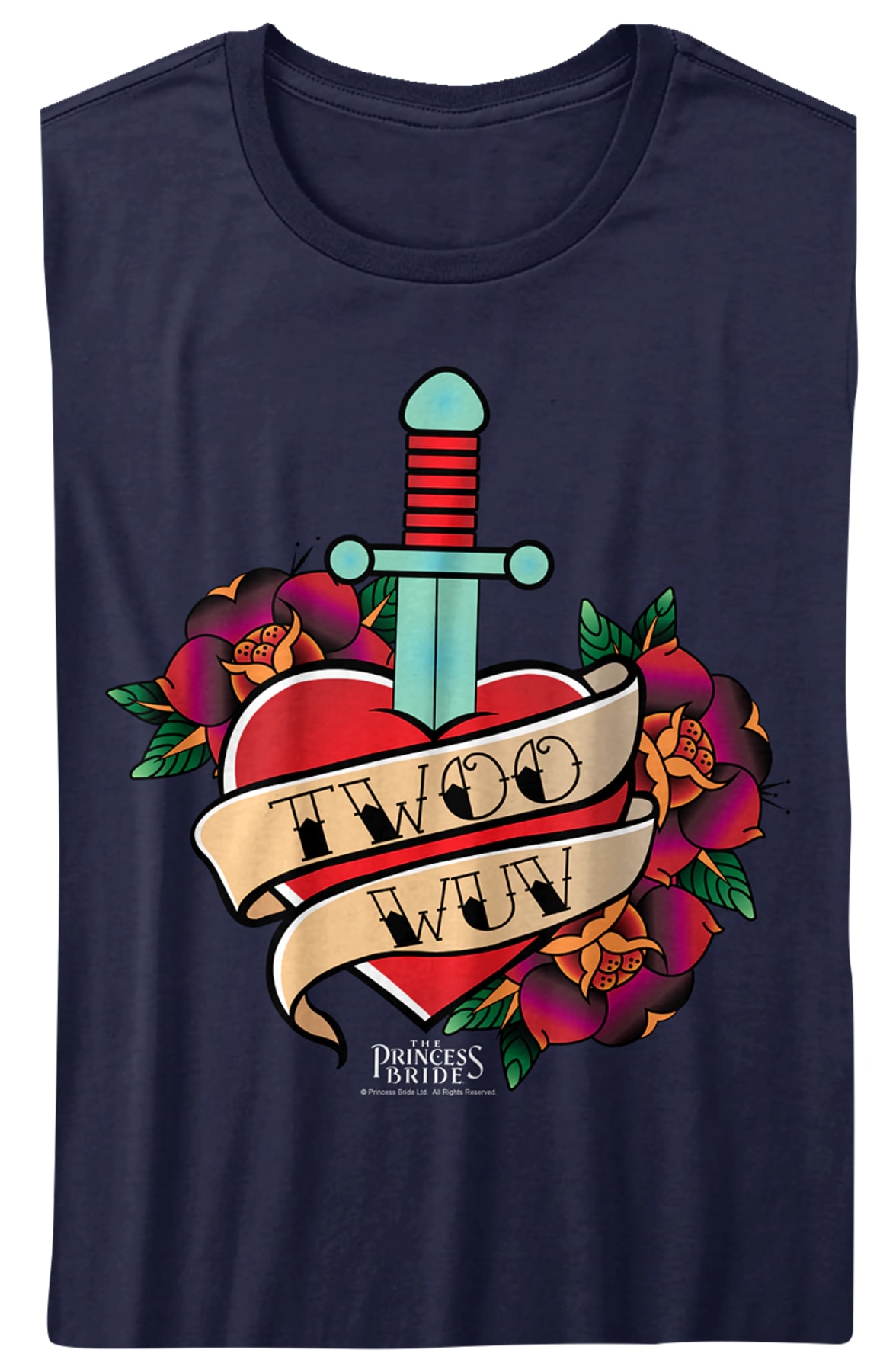 Womens Twoo Wuv Princess Bride Shirt