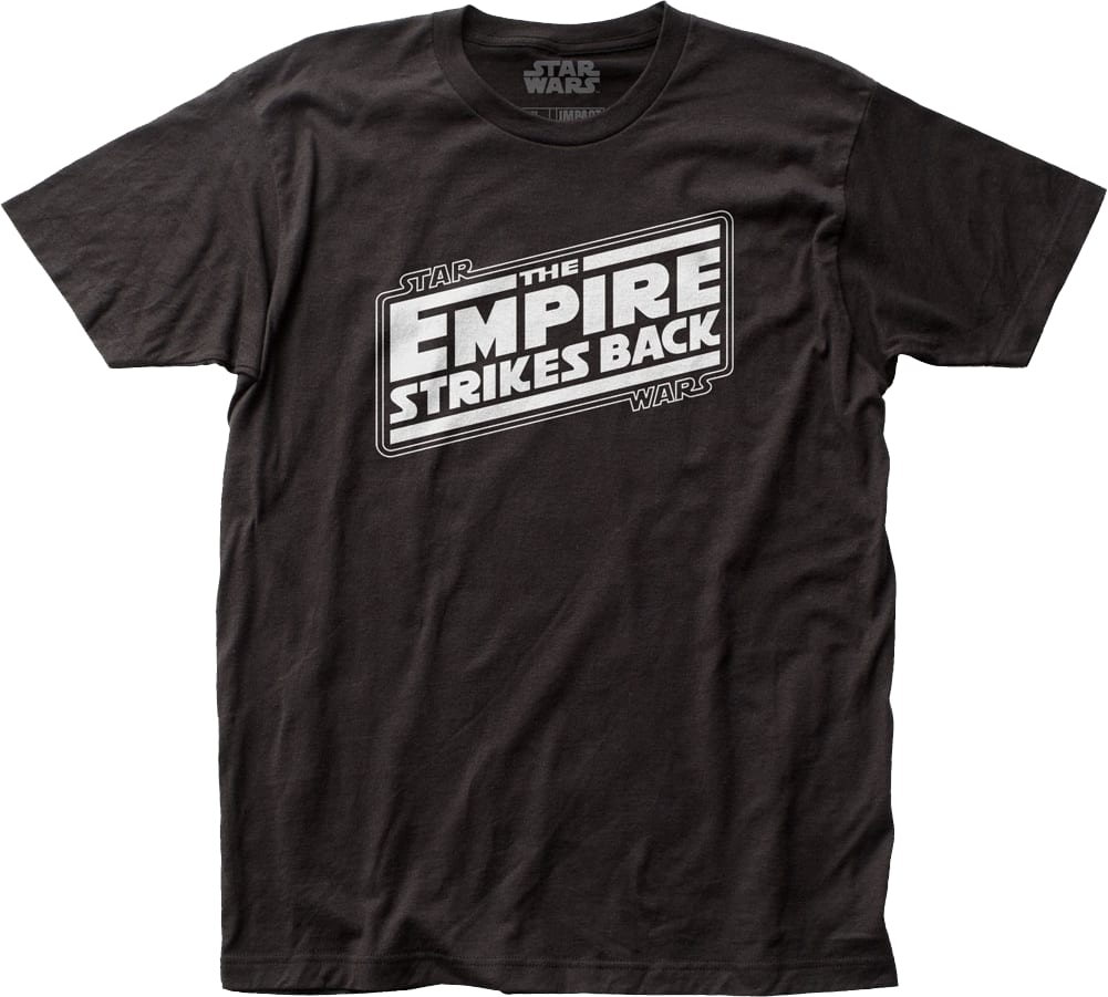 The Empire Strikes Back Logo Star Wars T-Shirt The Empire Strikes Back Logo Star Wars T-Shirt