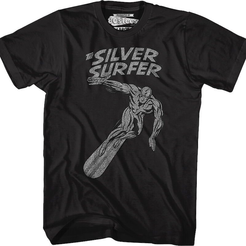 Impact Silver Surfer Marvel Comics T-Shirt Impact Silver Surfer Marvel Comics T-Shirt