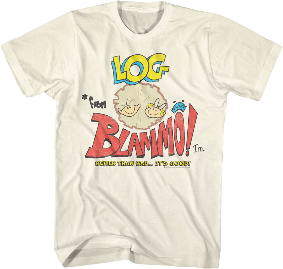 Log Ren And Stimpy T-Shirt