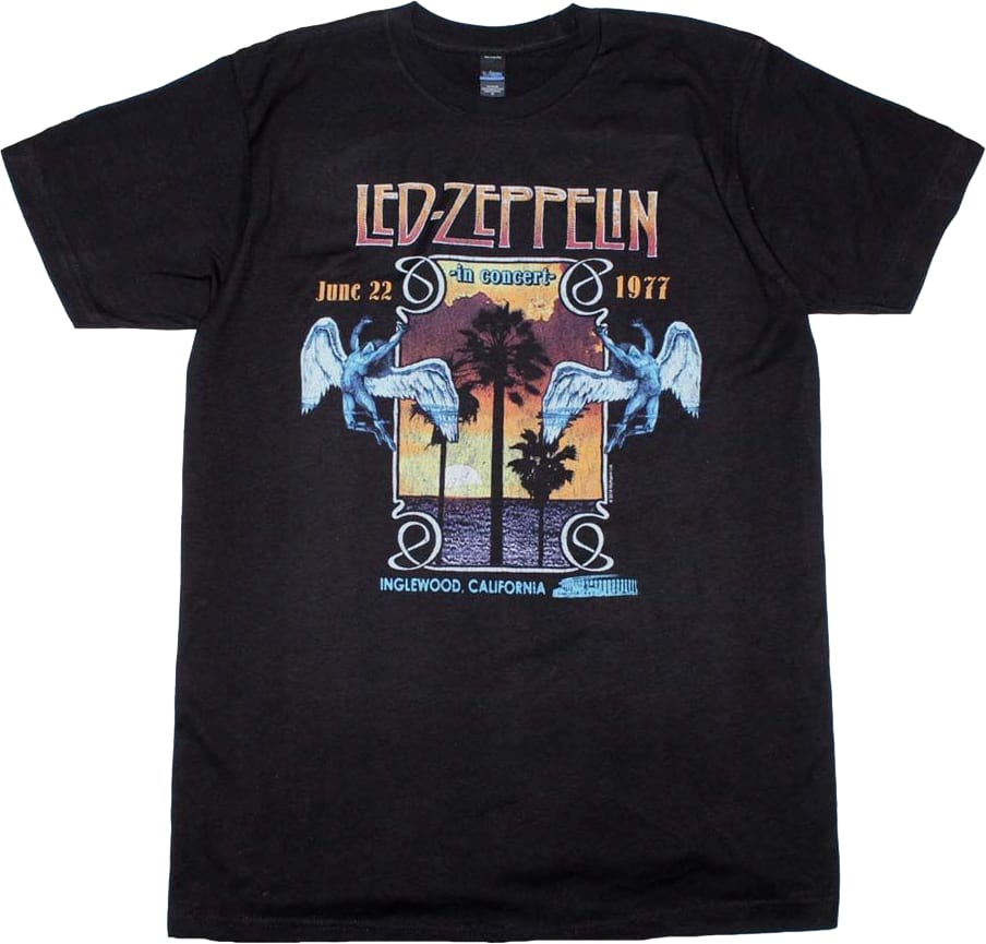 1977 Concert Led Zeppelin T-Shirt