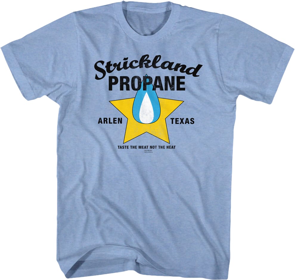 Blue Strickland Propane King of the Hill T-Shirt