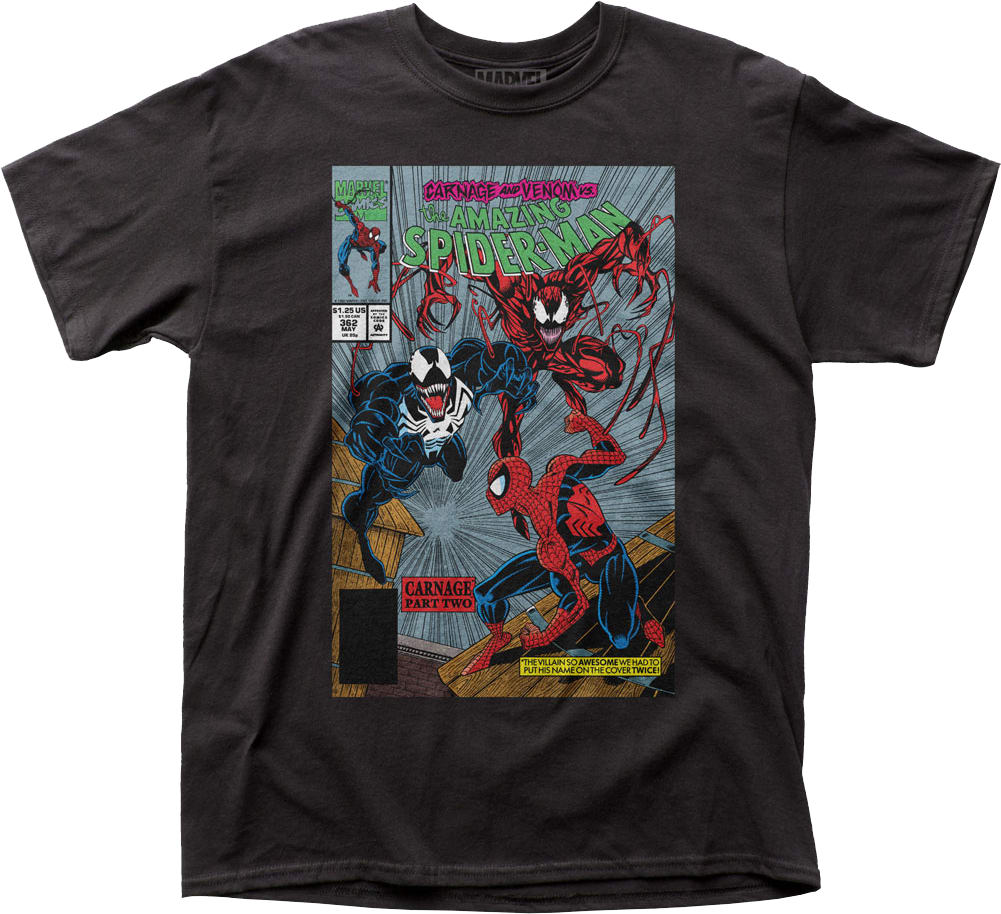Carnage And Venom Savage Alliance Spider-Man T-Shirt