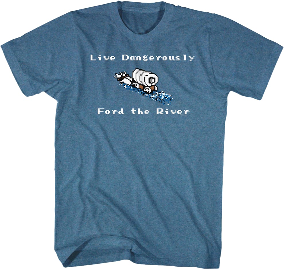 Ford the River Oregon Trail T-Shirt Ford the River Oregon Trail T-Shirt