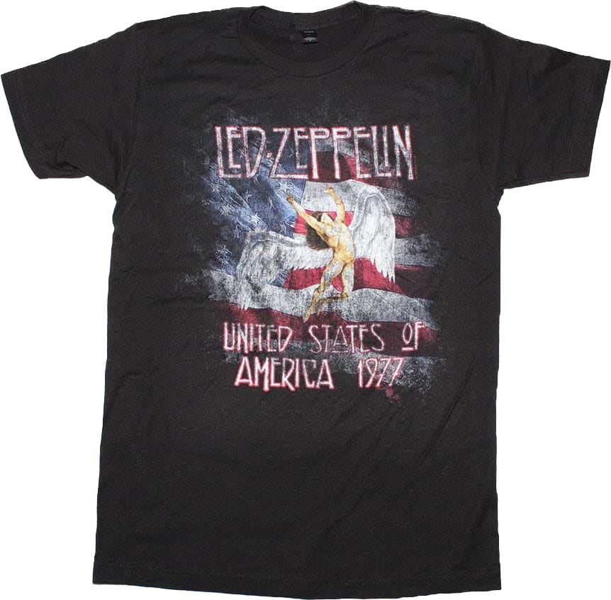 USA 1977 Led Zeppelin T-Shirt