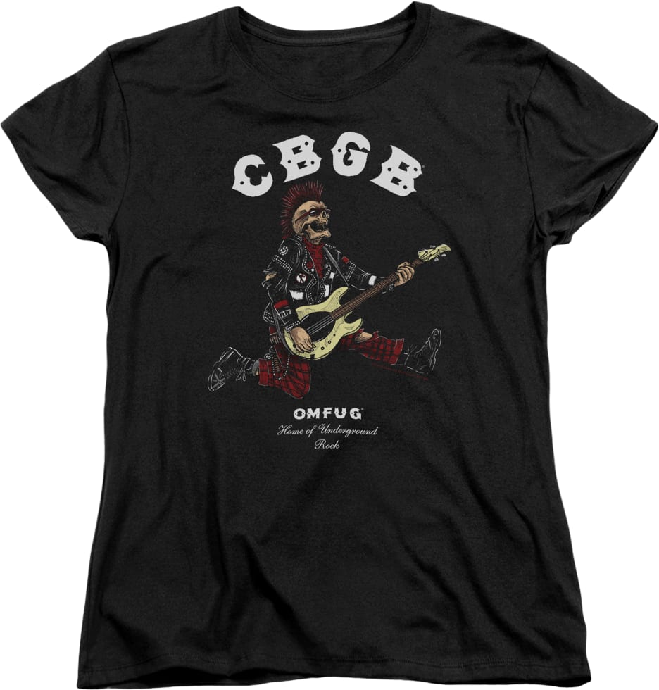 Womens Home of Underground Rock CBGB Shirt