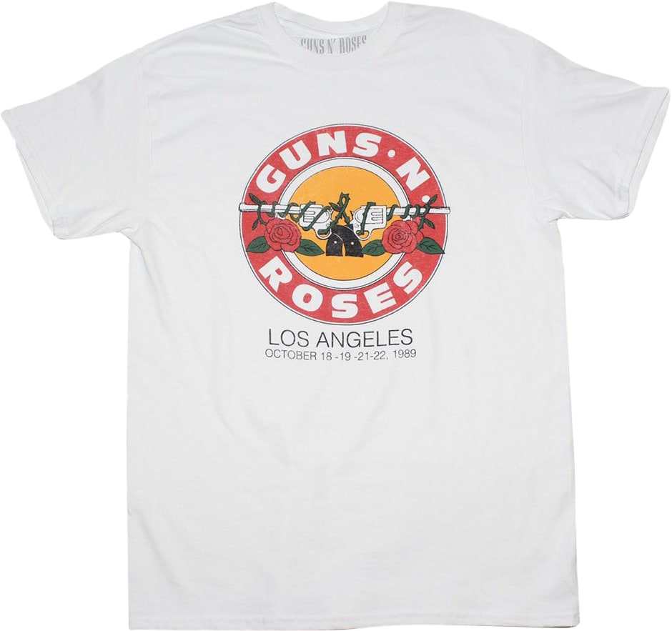 Rockline Los Angeles 1989 Guns N' Roses T-Shirt