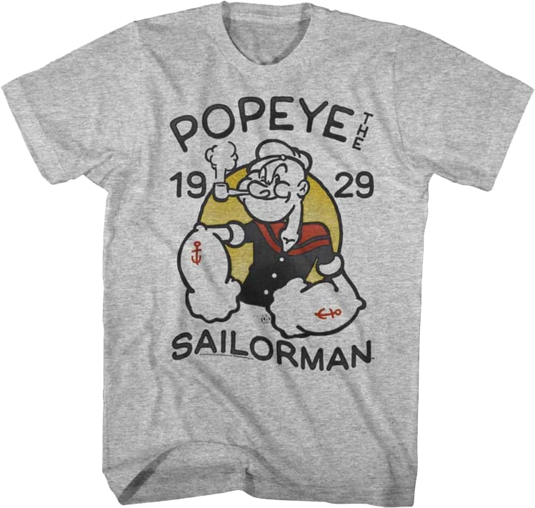 1929 Pose Popeye T-Shirt