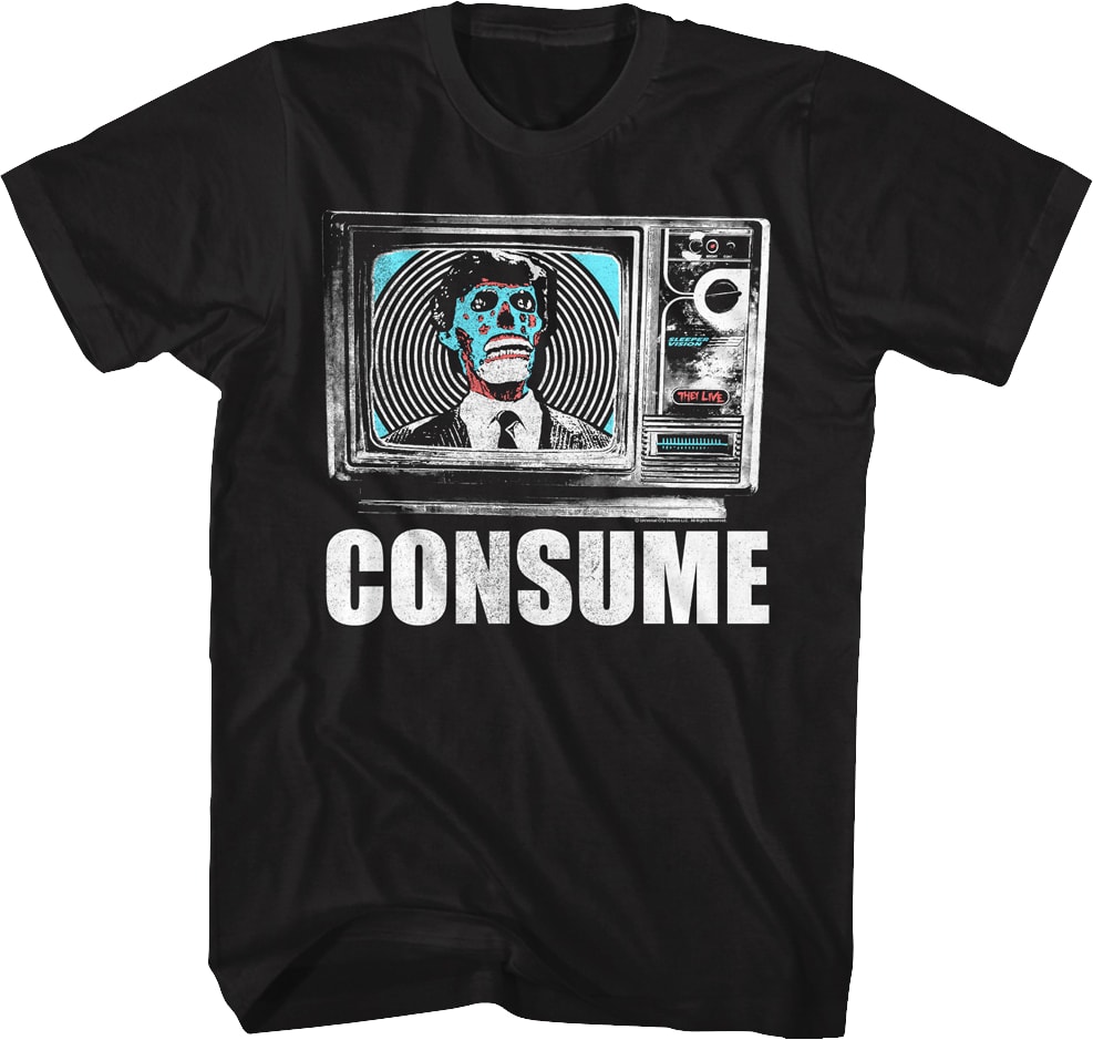 Alien Consume They Live T-Shirt