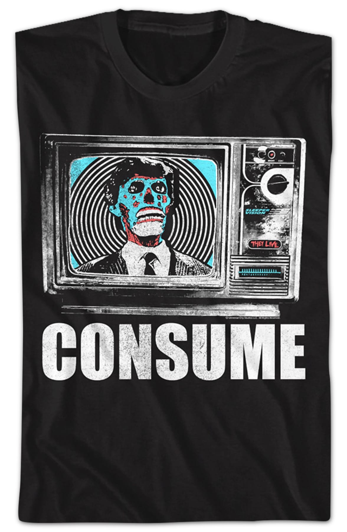 Alien Consume They Live T-Shirt Alien Consume They Live T-Shirt