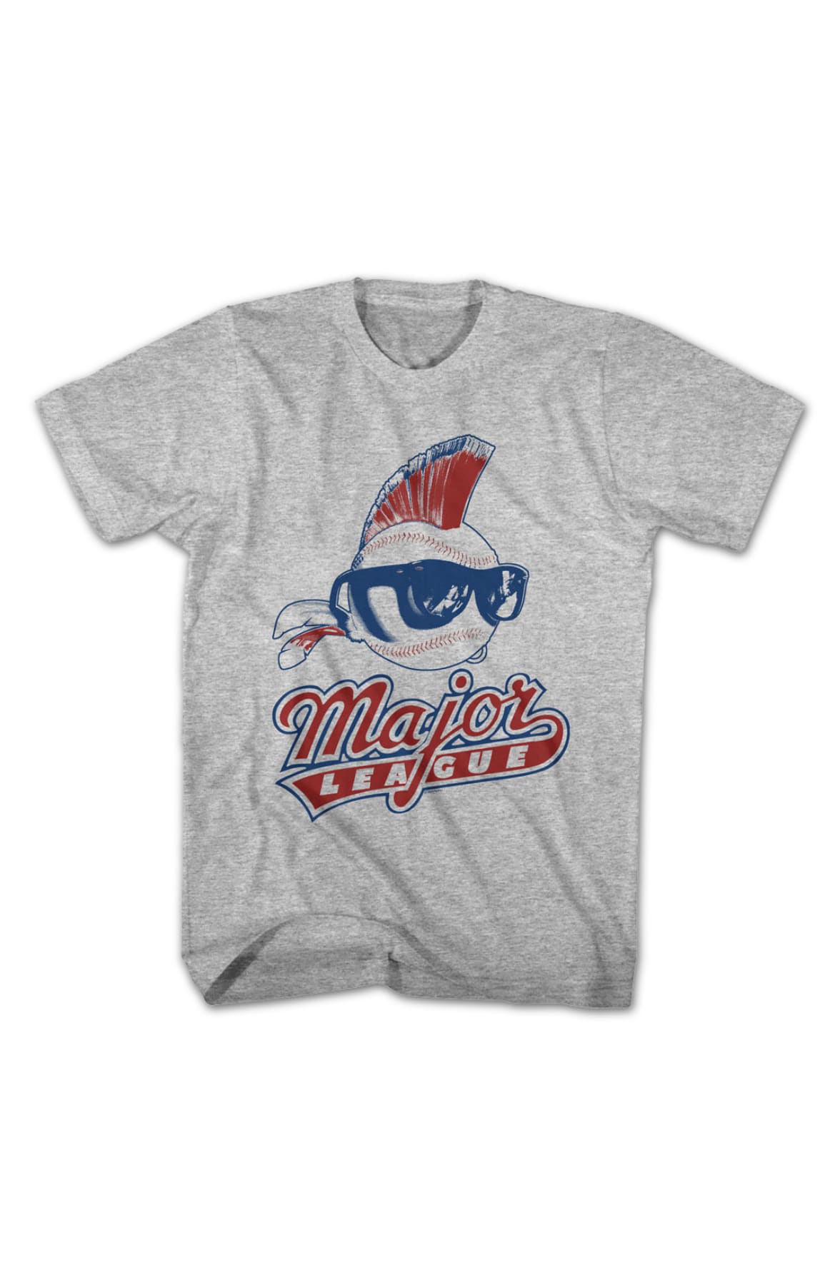 Baseball Mohawk Vintage Logo Major League T-Shirt
