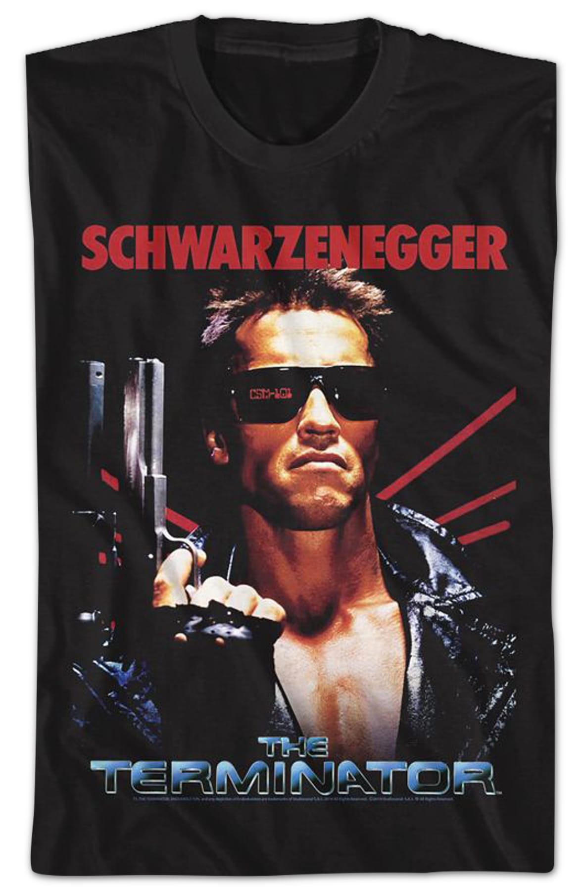 Classic Poster Terminator T-Shirt Classic Poster Terminator T-Shirt