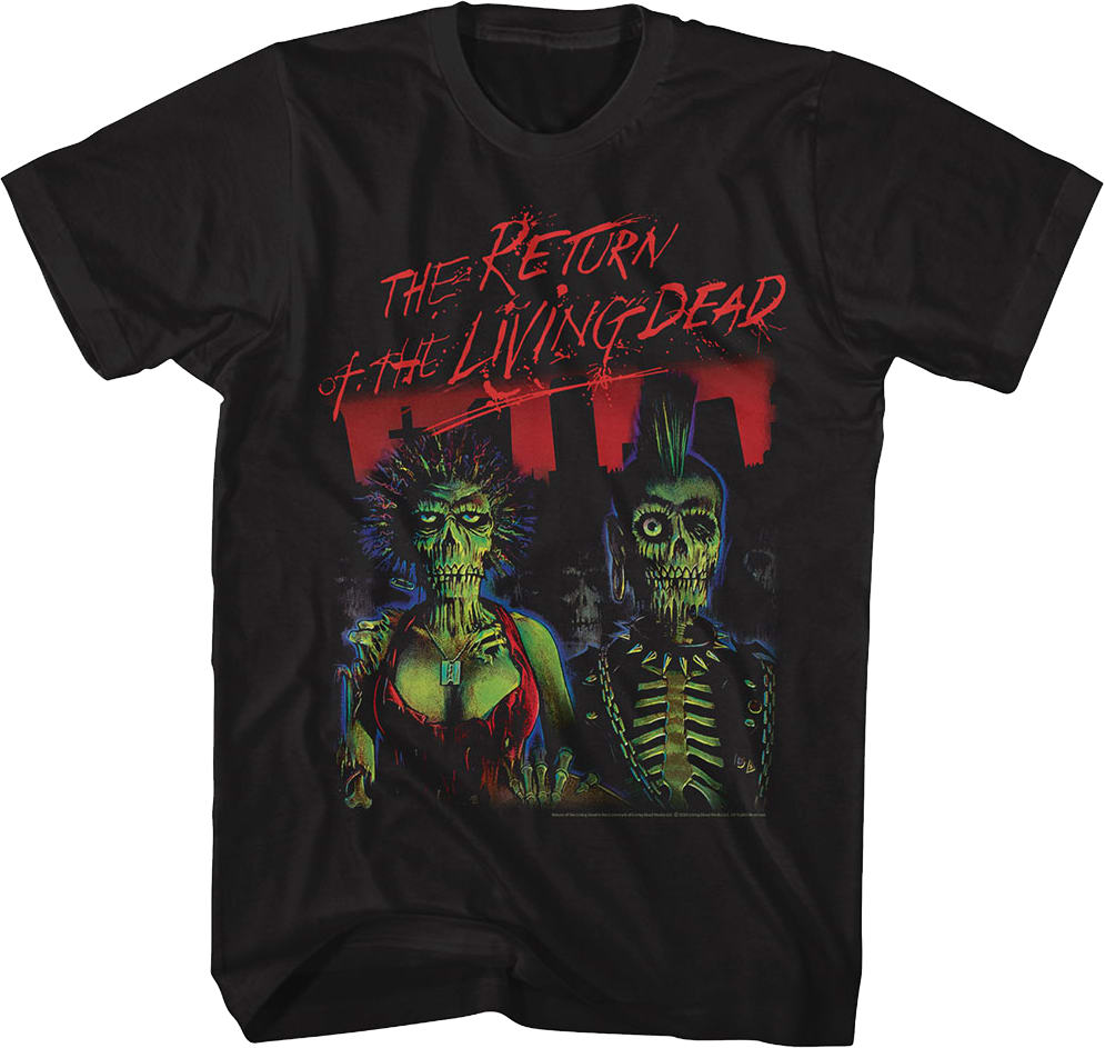 Movie Poster Return Of The Living Dead T-Shirt