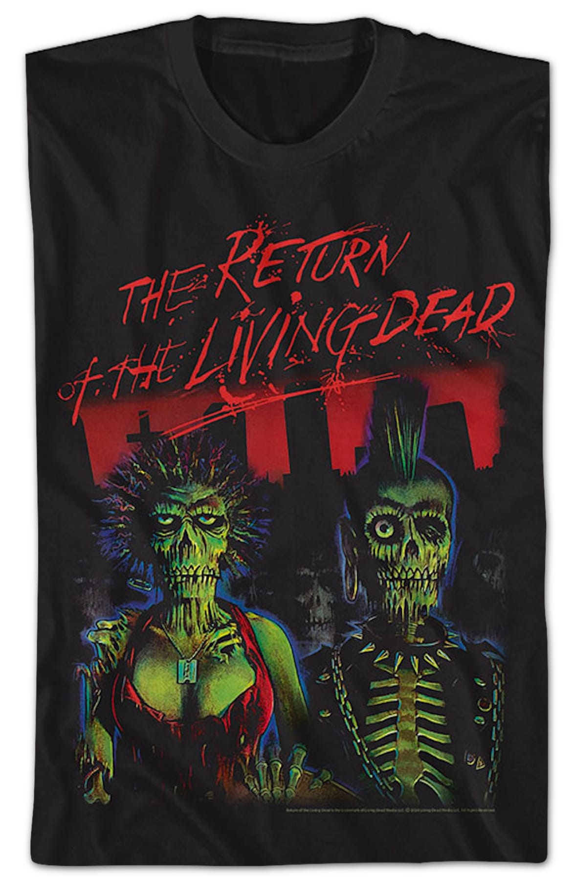 Movie Poster Return Of The Living Dead T-Shirt