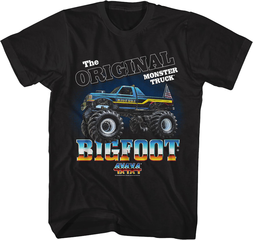 The Original Monster Truck Bigfoot T-Shirt