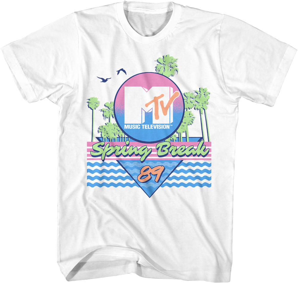Spring Break '89 MTV Shirt
