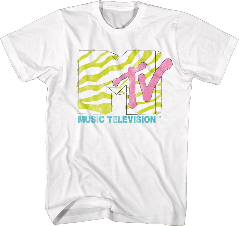 Stripes Logo MTV Shirt
