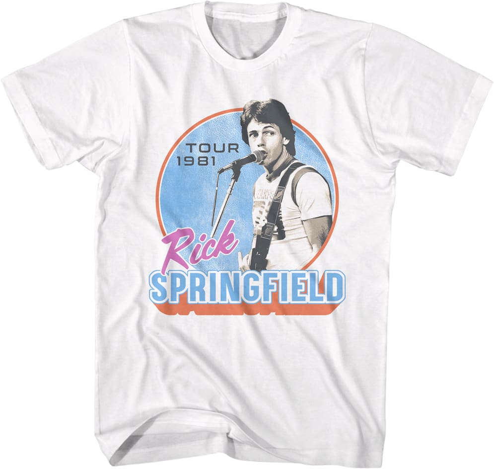 Tour 1981 Rick Springfield T-Shirt