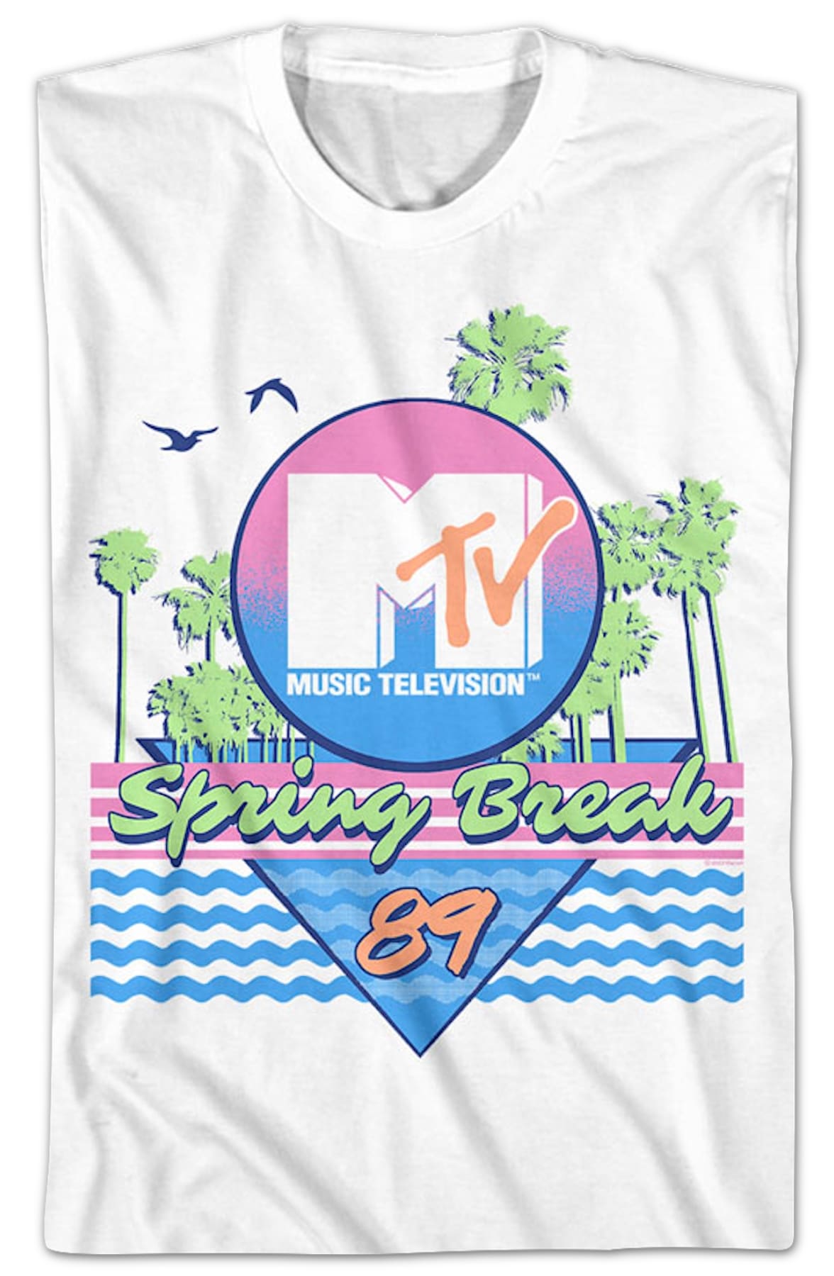 Spring Break '89 MTV Shirt