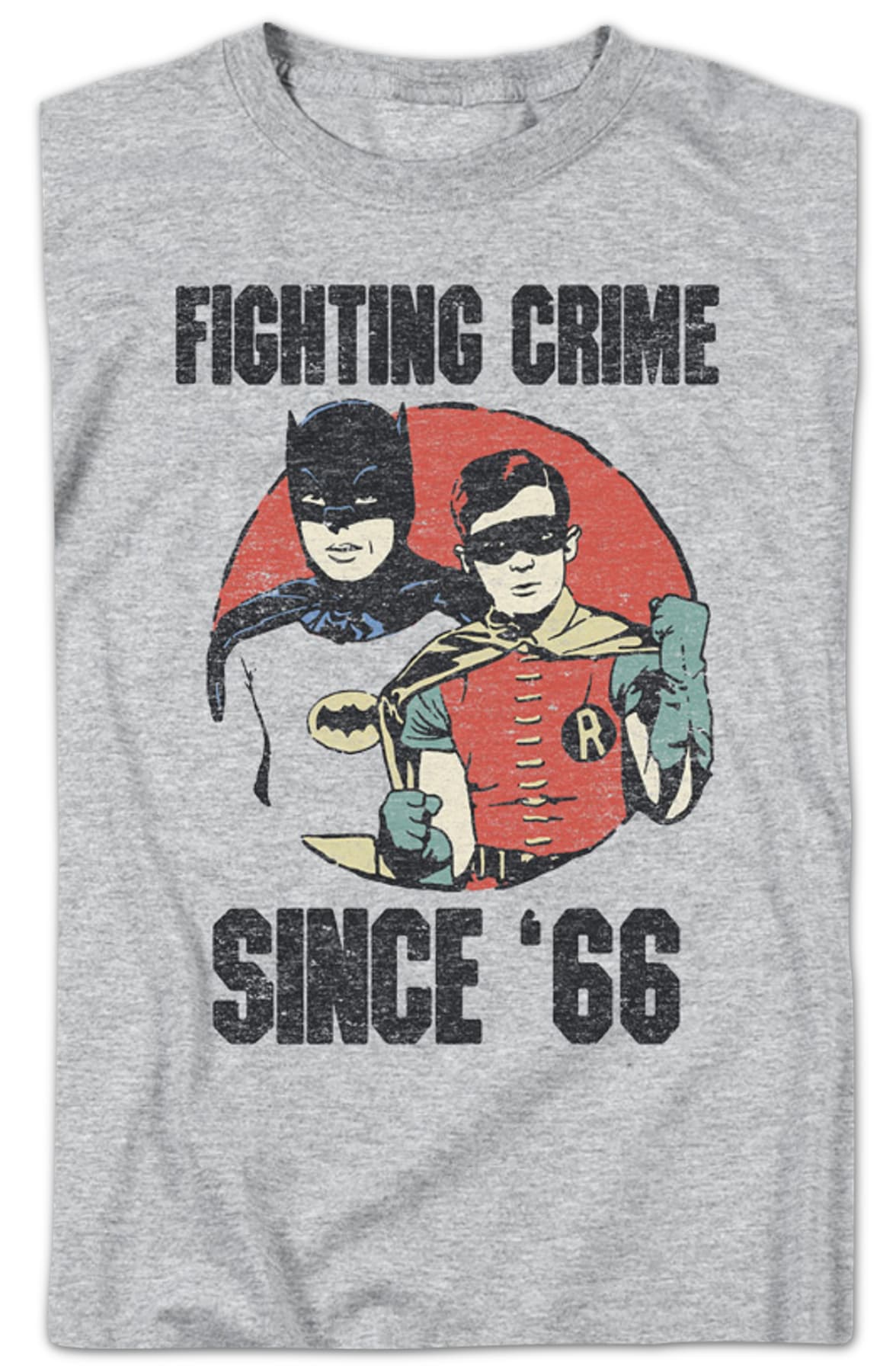 Batman And Robin Fighting Crime Since '66 DC Comics T-Shirt