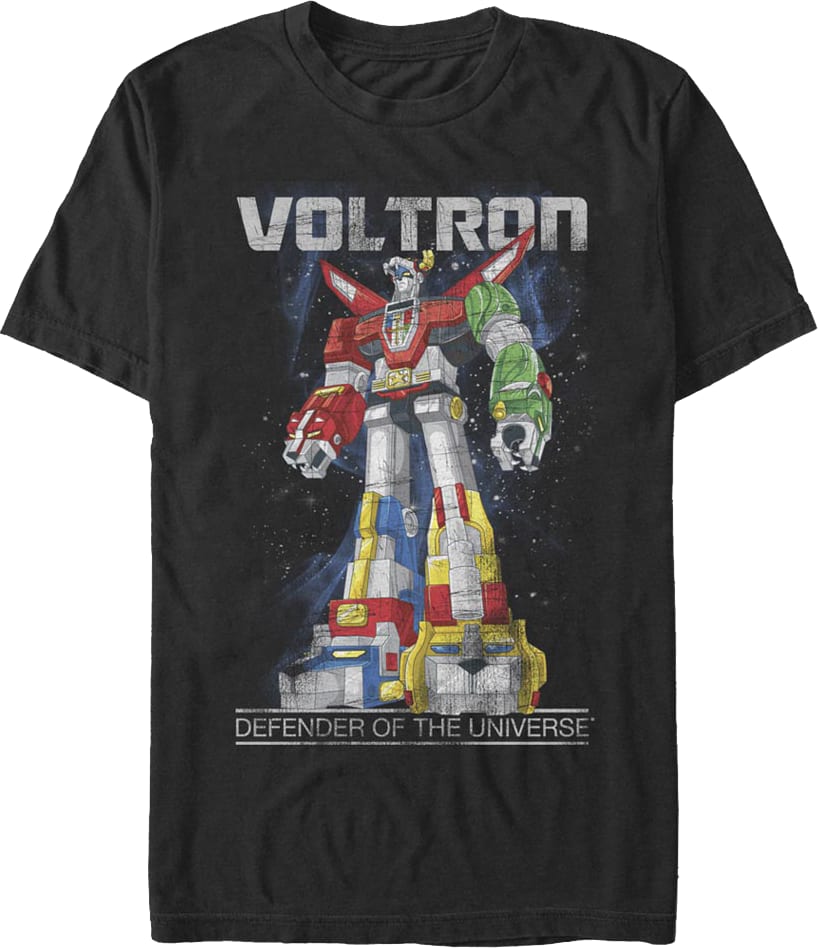 Retro Defender Voltron T-Shirt