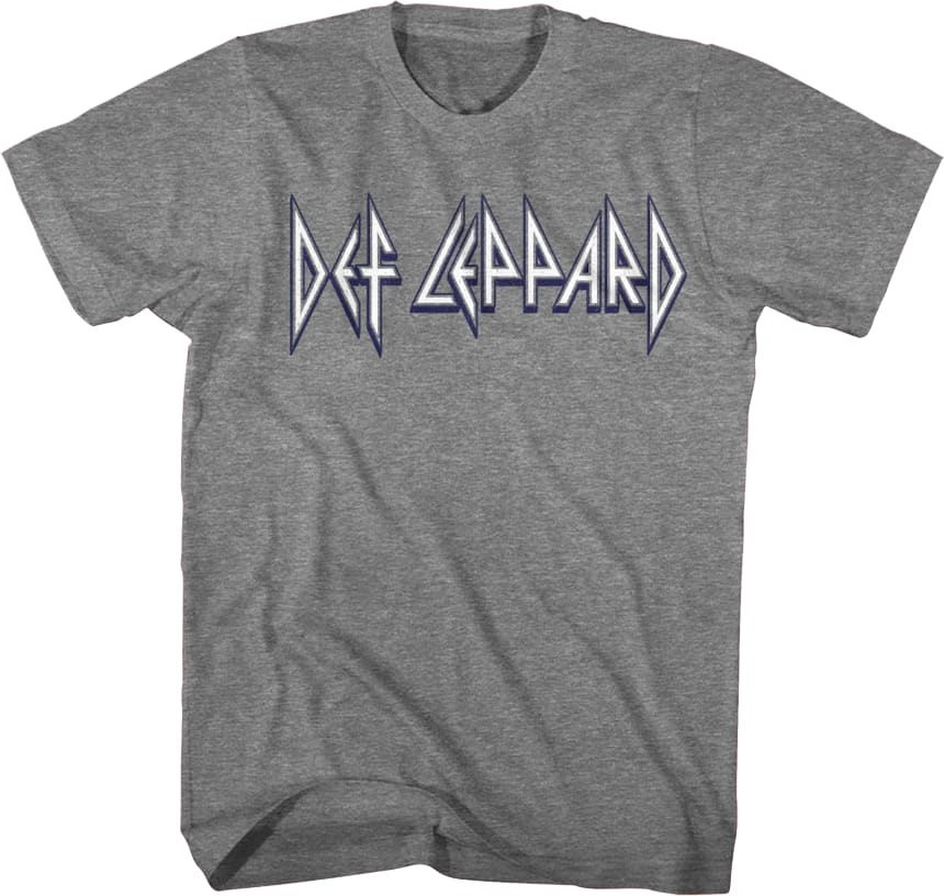 Front & Back Gunter Gleiben Glousen Globen Def Leppard T-Shirt