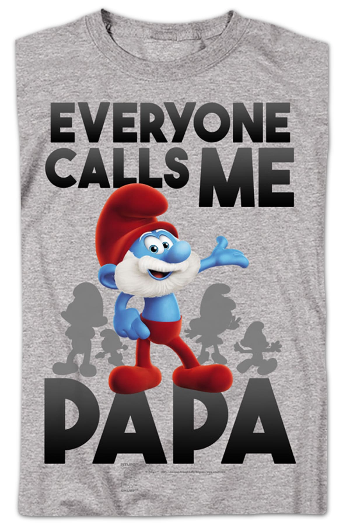 Everyone Calls Me Papa Smurfs T-Shirt