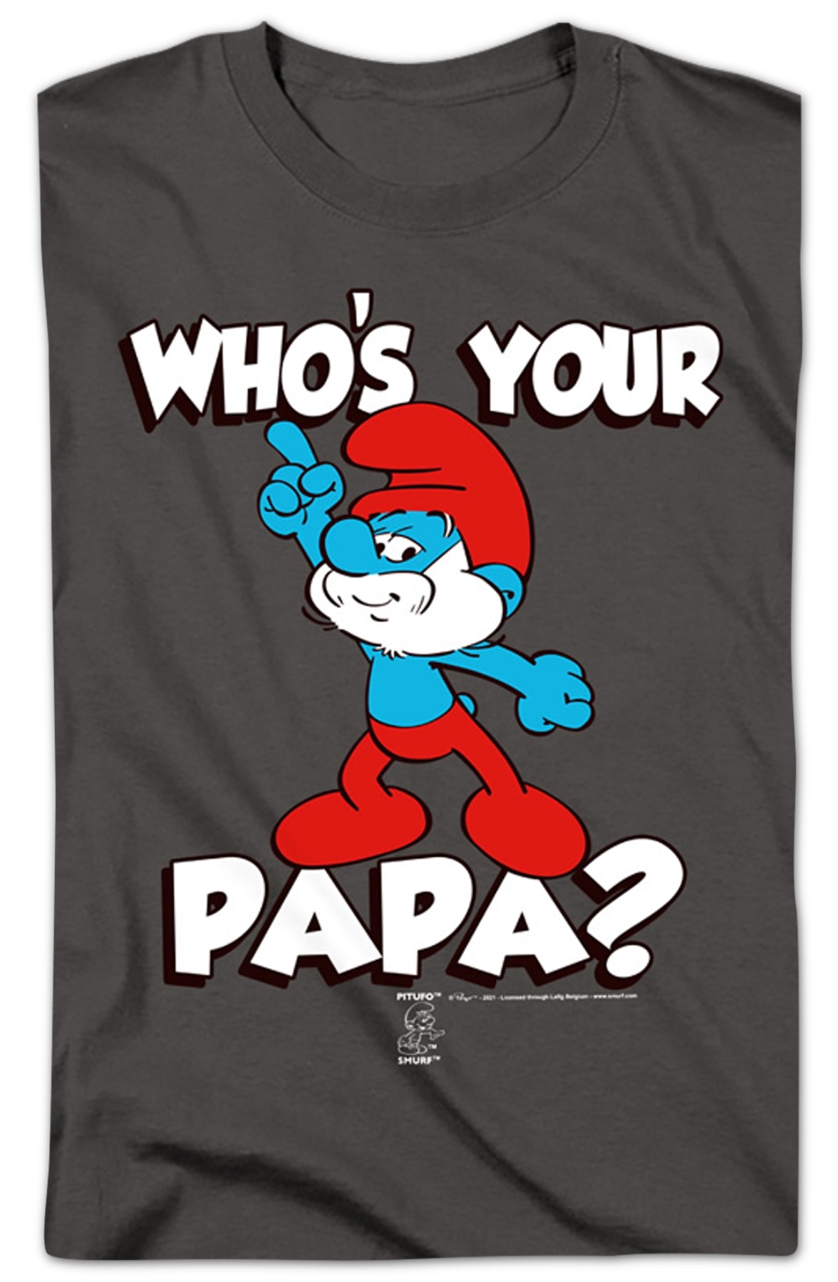 Who's Your Papa? Smurfs T-Shirt